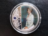 Сувенирная монета " Princess Diana" (Диана, принцесса Уэльская), фото №2