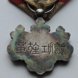 Знак ордена Восходящего солнца VIII степени (медаль белой павлонии), фото №5