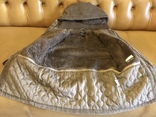 Куртка пальто дафлкот HM из вельвета на меху, 6-7 лет, фото №7