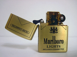 Запальничка Zippo Street Marlboro Gold Копия, фото №8