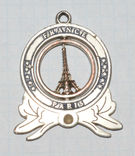 Брелок Эйфелева башня Париж, фото №2