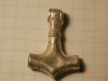 Амулет молот тора серебро копия, фото №3