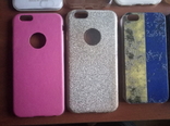 Силиконовые и пластиковые накладки для iPhone 4,5,6,7, фото №5