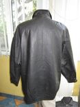 Большая классическая кожаная мужская куртка HENRY MORELL.  Лот 578, numer zdjęcia 3