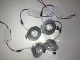 Новые поворотные потолочные светильники 3w 4 шт, фото №4