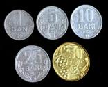 Набор монет Молдавии ( 5 шт ), фото №2