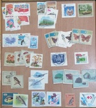 Картинки от почтовых конвертов СССР. По темам. 110 шт., фото №3