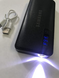 PowerBank SAMSUNG 60000mAh МОЩНЫЙ +LED фонарик, 3 USB, photo number 7