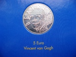 Нидерланды, 5 серебряных евро 2003 "Ван Гог" в официальной упаковке IMPORTA, фото №5