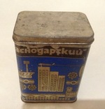 Коробка от чая Краснодарский. СССР. Металл, жесть., фото №6