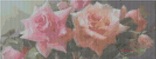 Схема картины - Розы панорама, фото №2