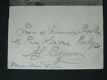 Заяц. Прошла почту Бельгии в 1914 г., фото №4