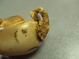 Фигурка мышка в тыкве кость бивень мамонта, фото №10