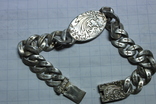 Мужской серебряный браслет с масонской символикой, фото №3