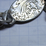 Мужской серебряный браслет с масонской символикой, фото №4