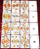 116.Карты игральные 1980-х (франц.малая колода,32 листа)NS,Германия, фото №3