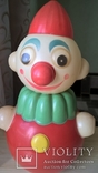 Неваляшка Клоун Детская игрушка Целлулоид СССР, фото №3