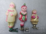 Ёлочные игрушки (Доктор Айболит,Земляничка,Девочка в шубе), фото №2
