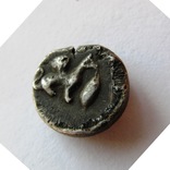 Античная древняя монетка иония ? животные, фото №2