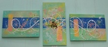 Картина модульная триптих акрил Ветер, 30Х40см, 50Х25см, 30Х40см, фото №2