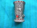 Рюмка египетская металлическая, фото №2