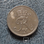 1  эре  1961  Дания  цинк   ($2.1.20)~, фото №2