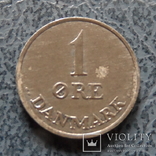 1  эре  1961  Дания  цинк   ($2.1.20)~, фото №3
