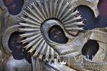 Икона Успение Пресвятой Богородицы. 1861 год Москва. Финифть., фото №6
