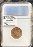 5 $ 1904 год AU-58 США золото 8,35 грамм 900’, фото №3