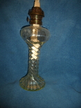 Лампа керосиновая  стеклянная, фото №2