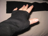 Митенки, длинные перчатки без пальцев, фото №2