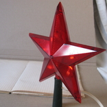 Верхушка на новогоднее дерево "Звезда", фото №2