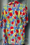 Hawajska koszula męska, kajaki i hibiskusa rysunek, numer zdjęcia 4