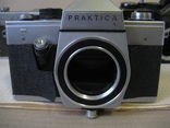 Фотоаппараты плёночные, без объектива"Praktica "и еще- 2 вида, на зап. части, фото №2