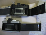 Фотоаппараты плёночные, без объектива"Praktica "и еще- 2 вида, на зап. части, фото №11