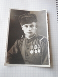 Фотография военнослужащий с медалями, фото №2