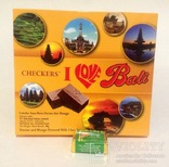 Коробка от конфет с Бали. С дурианом. С конфетой., фото №3