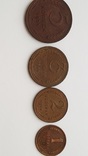 Лот монет 1 , 2 , 3 , 5 копеек СССР 1924 года, фото №2