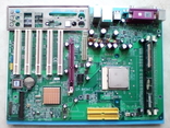 Комплект EPoX EP-8KDA7I + CPU AMD + NVIDIA GeForce FX 5200 + DDRAM 512 MB 400 MHz, фото №2