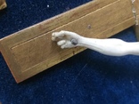 Старинное распятие, слоновая кость, фото №4