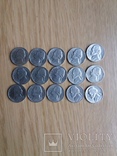15 пятицентовых монет. Разные года и дворы., фото №4