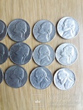 15 пятицентовых монет. Разные года и дворы., фото №6