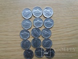 15 пятицентовых монет. Разные года и дворы., фото №8