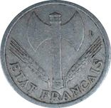 Франция 1 франк 1942, фото №3