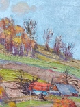 Карпатский пейзаж, подпись, фото №7