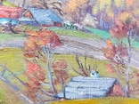 Карпатский пейзаж, подпись, фото №8