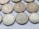 Югославия,100,50,10,5 динар,19 шт., фото №7