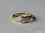 Серебряное Кольцо, 925 проба, 17 размер, фото №3