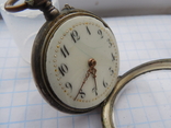 Старинные часы Remontoir Cylindre 10 rubis, фото №11