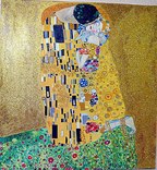 Копия картины Густава Климта"Поцелуй", фото №2